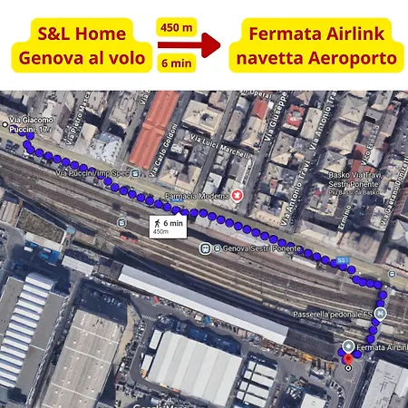 Διαμέρισμα Al Volo - Fronte Stazione E Aeroporto *
