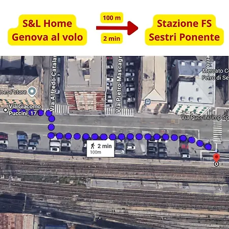 Al Volo - Fronte Stazione E Aeroporto Γένοβα